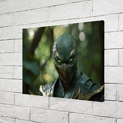 Холст прямоугольный Reptile green Mortal kombat, цвет: 3D-принт — фото 2