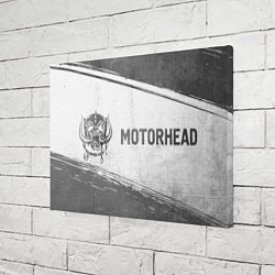 Холст прямоугольный Motorhead - white gradient по-горизонтали, цвет: 3D-принт — фото 2