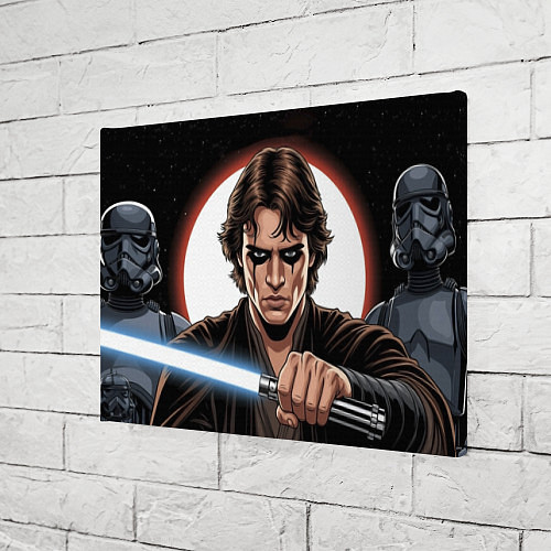 Картина прямоугольная Энакин скайуокер звездные войны / 3D-принт – фото 3