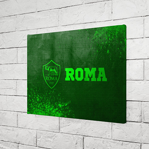 Картина прямоугольная Roma - green gradient по-горизонтали / 3D-принт – фото 3