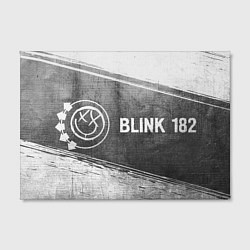 Холст прямоугольный Blink 182 - grey gradient по-горизонтали, цвет: 3D-принт — фото 2