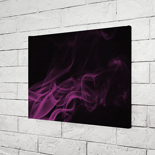 Картина прямоугольная Color smoke pink / 3D-принт – фото 3