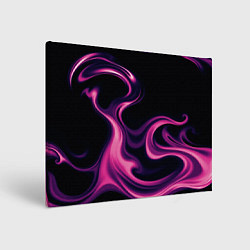 Холст прямоугольный Color pink smoke, цвет: 3D-принт