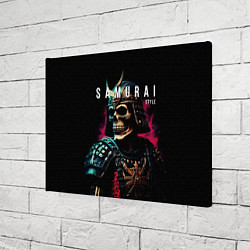 Холст прямоугольный Самурай с маской черепа, цвет: 3D-принт — фото 2