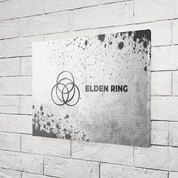 Холст прямоугольный Elden Ring - white gradient по-горизонтали, цвет: 3D-принт — фото 2