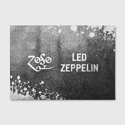 Холст прямоугольный Led Zeppelin - grey gradient по-горизонтали, цвет: 3D-принт — фото 2