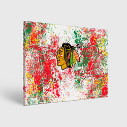 Картина прямоугольная Chicago Blackhawks NHL white