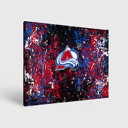 Картина прямоугольная Colorado Avalanche NHL black
