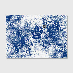 Холст прямоугольный Toronto Maple Leafs NHL white, цвет: 3D-принт — фото 2
