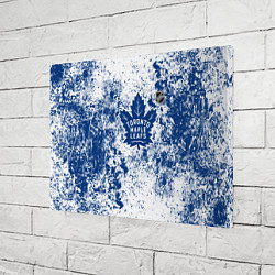 Холст прямоугольный Toronto Maple Leafs NHL white, цвет: 3D-принт — фото 2