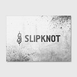 Холст прямоугольный Slipknot - white gradient по-горизонтали, цвет: 3D-принт — фото 2