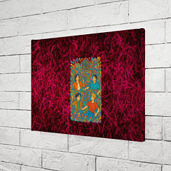 Холст прямоугольный Astro в стиле психоделики, цвет: 3D-принт — фото 2