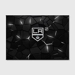 Холст прямоугольный Лос Анджелес Кингз - НХЛ хоккей, цвет: 3D-принт — фото 2