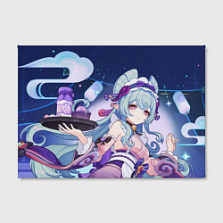 Холст прямоугольный Yumemizuki Mizuki Genshin Impact, цвет: 3D-принт — фото 2