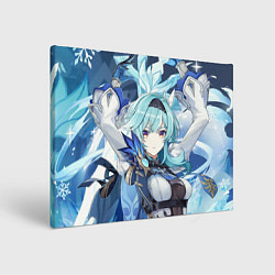 Холст прямоугольный Эола Genshin Impact, цвет: 3D-принт