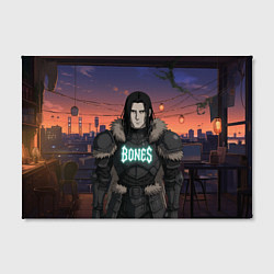 Холст прямоугольный Bones в аниме, цвет: 3D-принт — фото 2