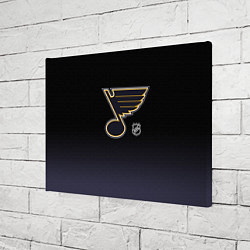 Холст прямоугольный Сент Луис Блюз - градиент, цвет: 3D-принт — фото 2