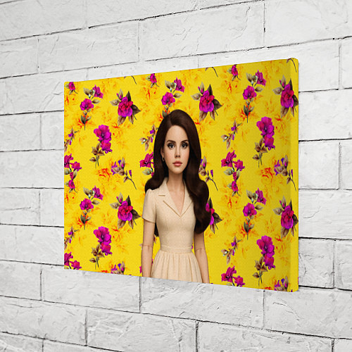 Картина прямоугольная Lana Del Rey образ куклы / 3D-принт – фото 3