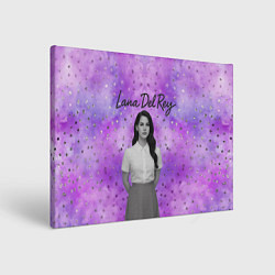 Картина прямоугольная Lana Del Rey в черно-белом
