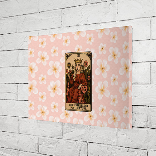 Картина прямоугольная Леди Гага в виде карты Таро / 3D-принт – фото 3