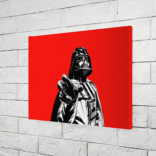 Картина прямоугольная Star wars - Darth Wader / 3D-принт – фото 3