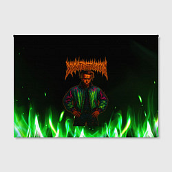 Холст прямоугольный XXXTentacion hardcore, цвет: 3D-принт — фото 2