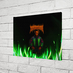 Холст прямоугольный XXXTentacion hardcore, цвет: 3D-принт — фото 2