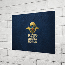 Холст прямоугольный ВДВ элита войск золотая эмблема, цвет: 3D-принт — фото 2