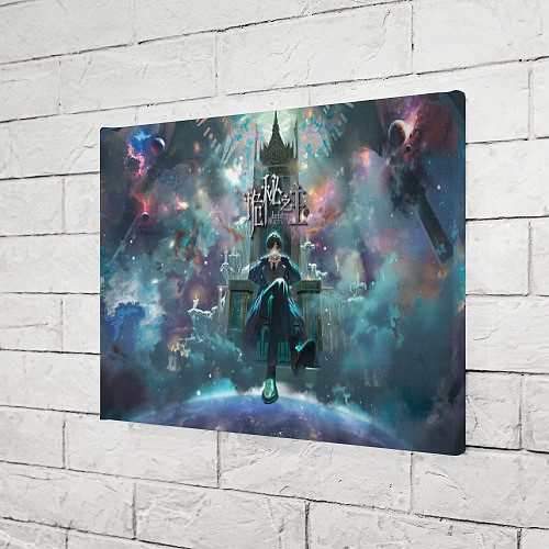 Картина прямоугольная Клайн Моретти на троне Повелитель тайн / 3D-принт – фото 3