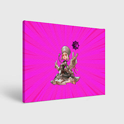 Холст прямоугольный Eishia from Gachiakuta, цвет: 3D-принт