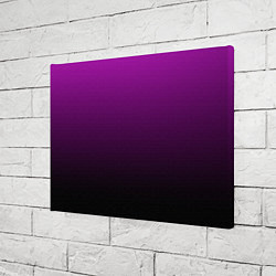 Холст прямоугольный Purple gradient, цвет: 3D-принт — фото 2