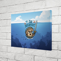 Холст прямоугольный Жемчуг с мечем, цвет: 3D-принт — фото 2