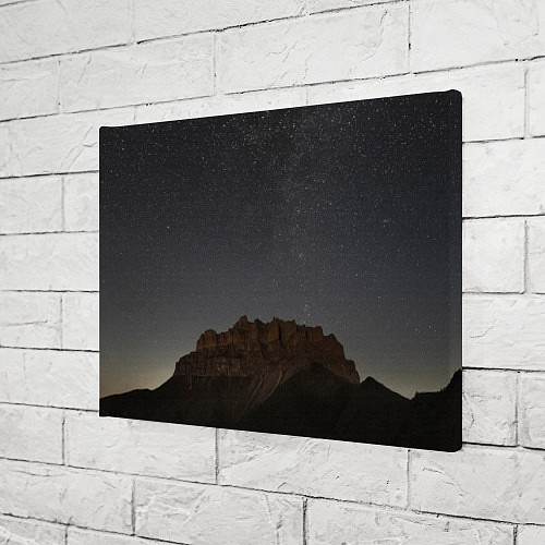 Картина прямоугольная Массив Метеген под звездами / 3D-принт – фото 3