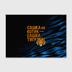 Холст прямоугольный Сашка не котик Сашка тигр, цвет: 3D-принт — фото 2