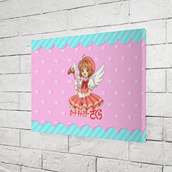 Холст прямоугольный Сакура Киномото, цвет: 3D-принт — фото 2