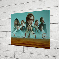 Холст прямоугольный Герои из фильма Дюна, цвет: 3D-принт — фото 2
