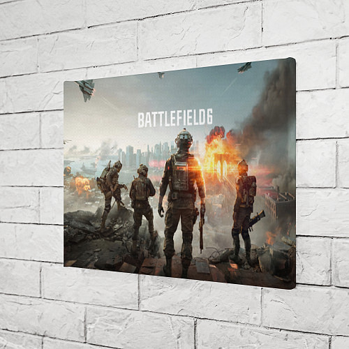 Картина прямоугольная Битва за Бруклин из Battlefield 6 / 3D-принт – фото 3