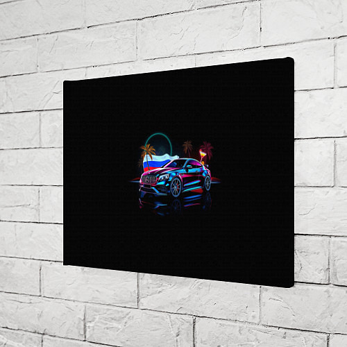 Картина прямоугольная Mercedes amg / 3D-принт – фото 3