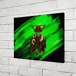 Холст прямоугольный Aerosmith орлы, цвет: 3D-принт — фото 2