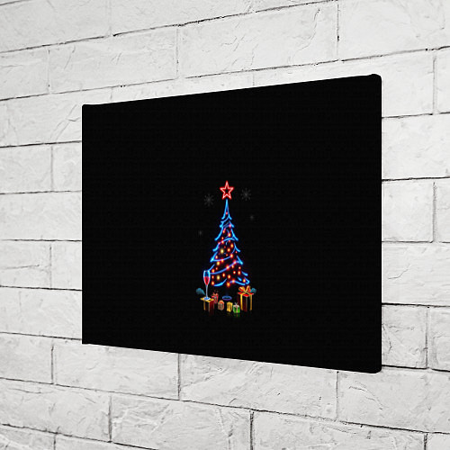 Картина прямоугольная New year / 3D-принт – фото 3