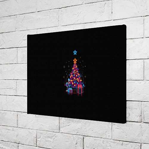 Картина прямоугольная Christmas gifts / 3D-принт – фото 3