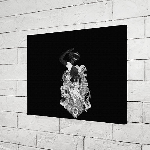 Картина прямоугольная Резе демон бомба Человек бензопила / 3D-принт – фото 3