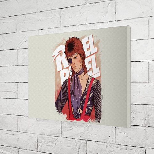 Картина прямоугольная David Bowie Rebel Rebel / 3D-принт – фото 3