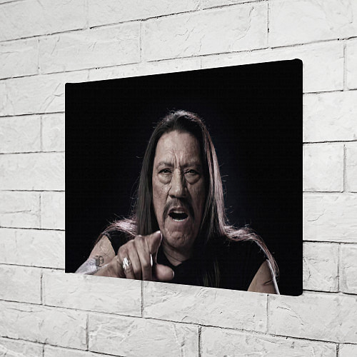 Картина прямоугольная Danny Trejo / 3D-принт – фото 3