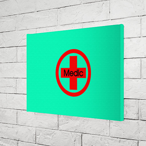 Картина прямоугольная Medic / 3D-принт – фото 3