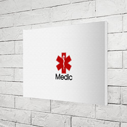Холст прямоугольный Медик, цвет: 3D-принт — фото 2