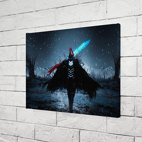 Картина прямоугольная Igris solo leveling / 3D-принт – фото 3