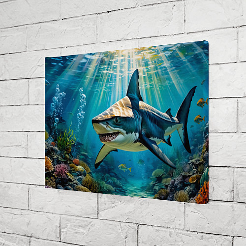 Картина прямоугольная Хищник кораллового рифа / 3D-принт – фото 3