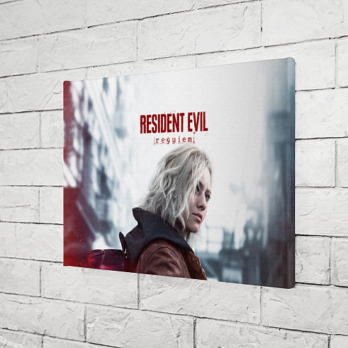 Картина прямоугольная Грейс Эшкрофт Resident evil requiem / 3D-принт – фото 3