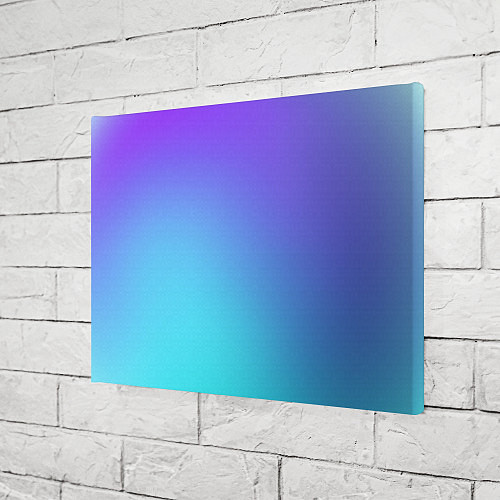 Картина прямоугольная Color multi-colored gradient / 3D-принт – фото 3
